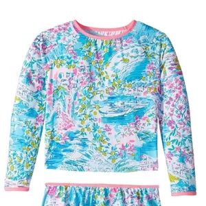 LILLY PULITZER Rashguard 1- Piece Swimsuit